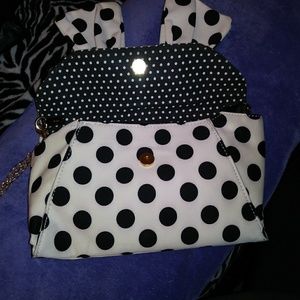 Lulu Guinness bow clutch